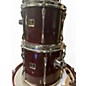 Used Yamaha 4 Piece Stage Custom Wine Red Drum Kit