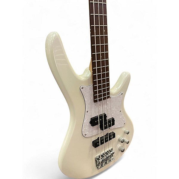 Used 2021 Ibanez SRMD200D Pearl White Electric Bass Guitar