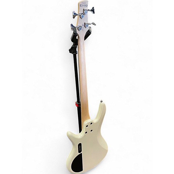 Used 2021 Ibanez SRMD200D Pearl White Electric Bass Guitar