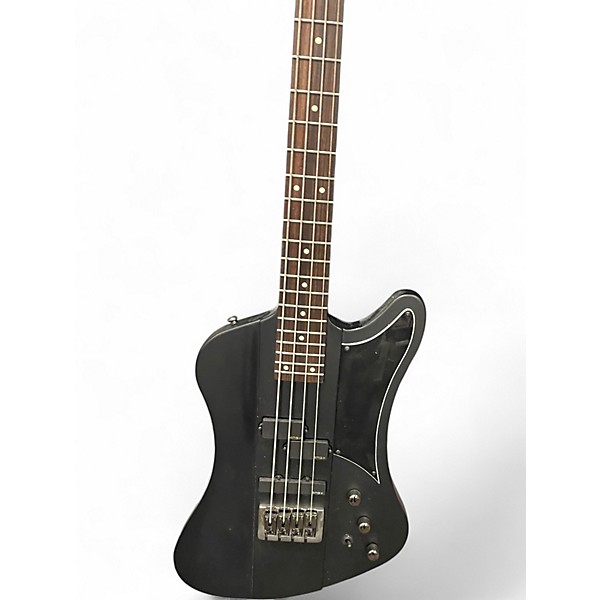 Used Schecter Guitar Research Nikki Sixx Signature Black Electric Bass Guitar