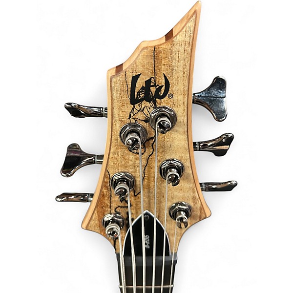 Used ESP LTD B206SM 6 String Natural Electric Bass Guitar
