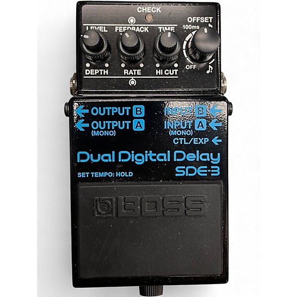 Used Boss SDE-3 Effect Pedal