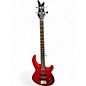 Used Dean Edge 10 Candy Apple Red Electric Bass Guitar thumbnail