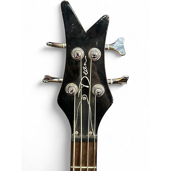 Used Dean Edge 10 Candy Apple Red Electric Bass Guitar