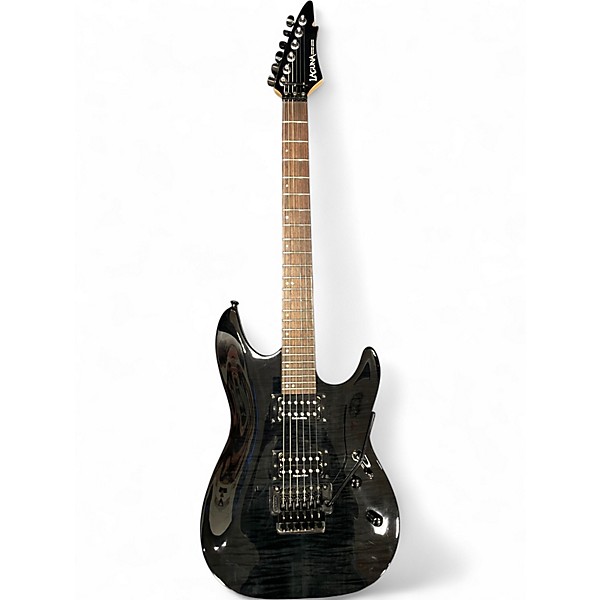 Used 2007 Laguna LE524 Trans Black Solid Body Electric Guitar