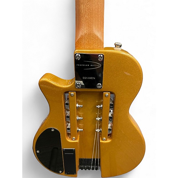 Used Traveler Guitar Escape EG-1 Metallic Gold Electric Guitar