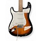 Used Squier Affinity Stratocaster Left Handed 2 Tone Sunburst Electric Guitar