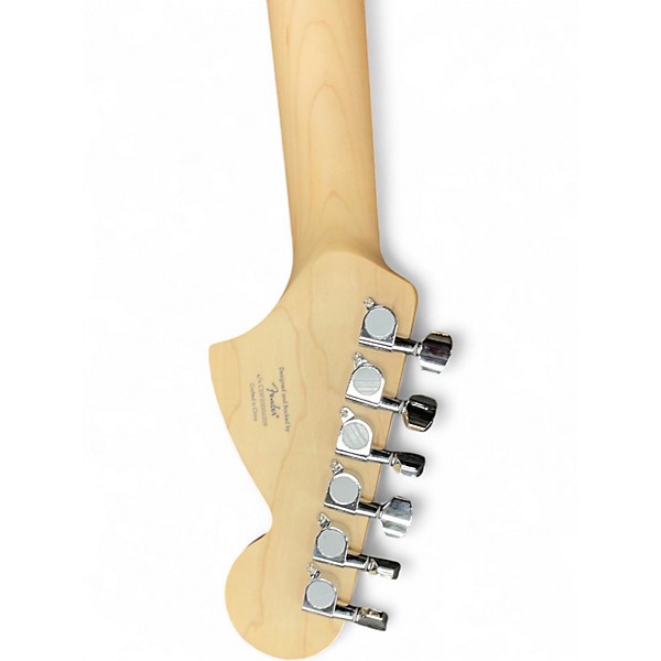 Used Squier Affinity Stratocaster Left Handed 2 Tone Sunburst Electric Guitar