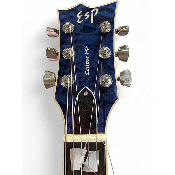 Used ESP USA Eclipse PURPLE SUNBURST Solid Body Electric Guitar