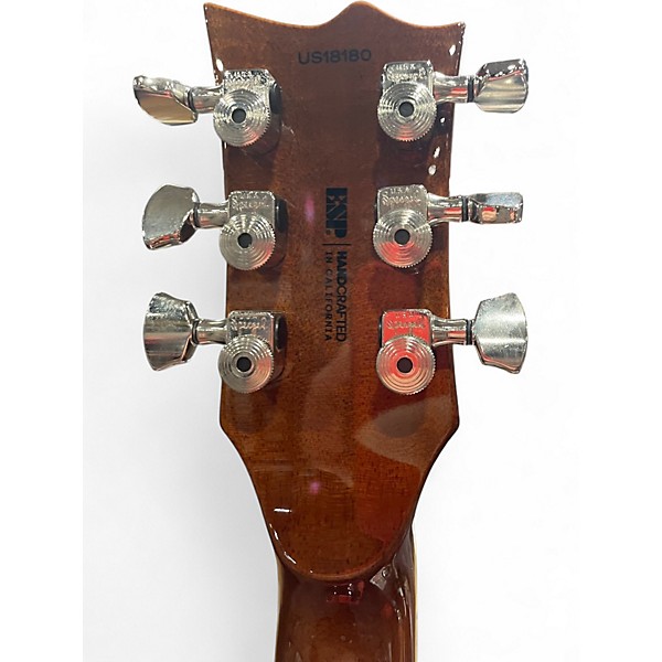 Used ESP USA Eclipse PURPLE SUNBURST Solid Body Electric Guitar