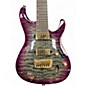Used Ibanez S5527QFX Prestige Dark Purple Doom Burst Solid Body Electric Guitar