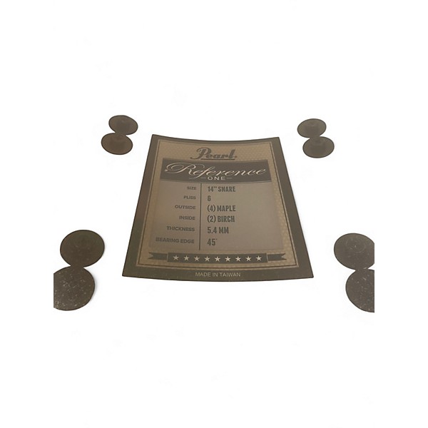 Used Pearl 14X6 Reference One Series Maple/Birch Natural Fade Drum