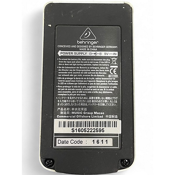 Used Behringer NR300 Noise Reduction Effect Pedal