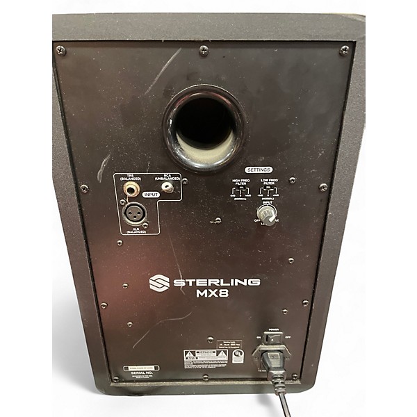 Used Sterling Audio MX8 Pair Powered Monitor
