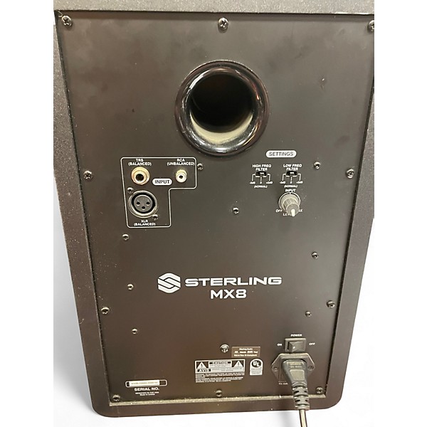 Used Sterling Audio MX8 Pair Powered Monitor