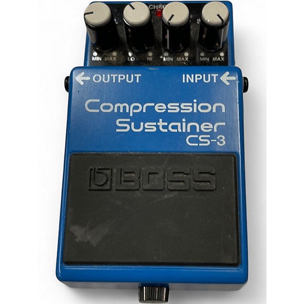 Used BOSS CS3 Compressor Sustainer Effect Pedal