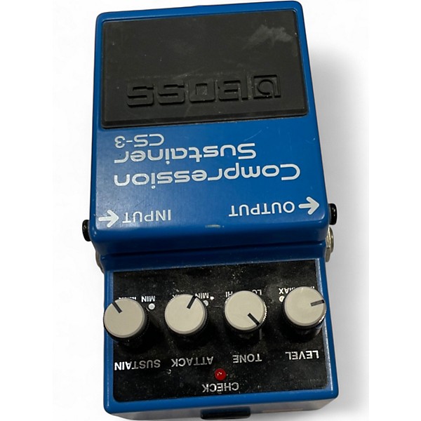 Used BOSS CS3 Compressor Sustainer Effect Pedal