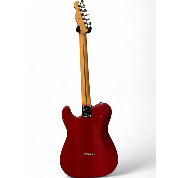 Used Fender Player Plus Telecaster Trans Red Solid Body Electric Guitar