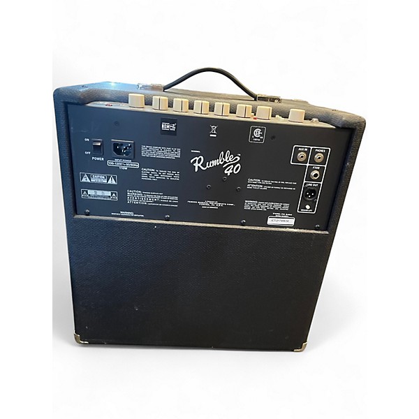Used Fender RUMBLE 40  Bass Combo Amp