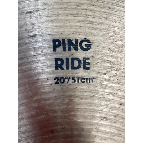Used Zildjian 20in Ping Ride Cymbal