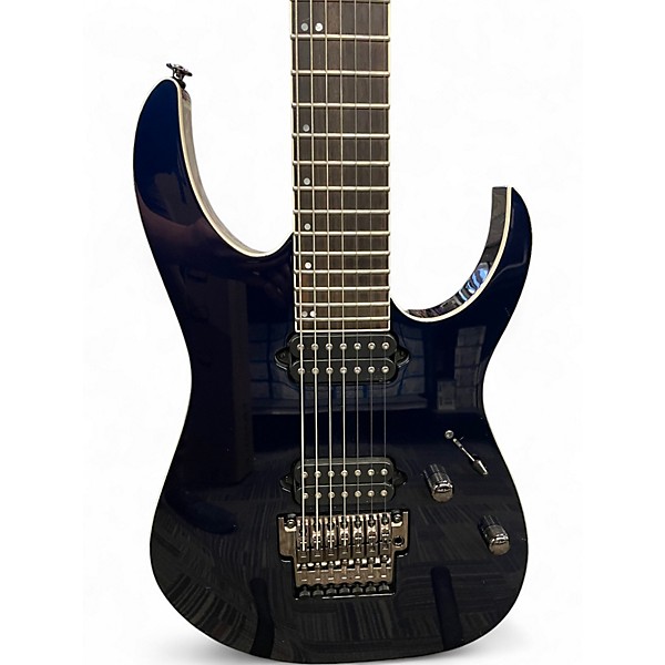 Used Ibanez RG2027XL Dark Tide Blue Solid Body Electric Guitar