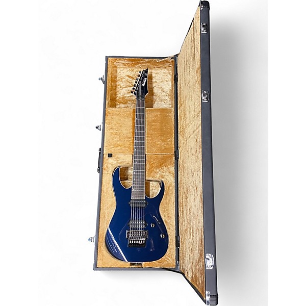 Used Ibanez RG2027XL Dark Tide Blue Solid Body Electric Guitar