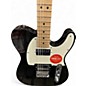Used Squier Contemporary Telecaster HH Black Solid Body Electric Guitar