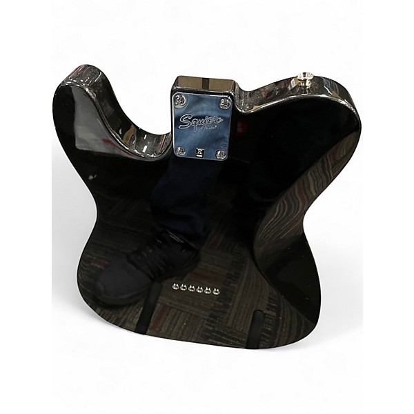 Used Squier Contemporary Telecaster HH Black Solid Body Electric Guitar