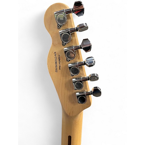 Used Squier Contemporary Telecaster HH Black Solid Body Electric Guitar