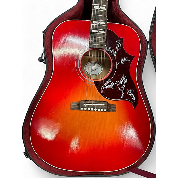 Used Gibson HUMMINGBIRD SPECIAL Cherry Sunburst Acoustic Guitar