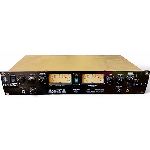 Used Art Pro MPA II Dual Tube Mic Preamp Microphone Preamp