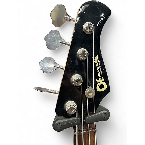 Used Charvel CSM-2B Black Electric Bass Guitar