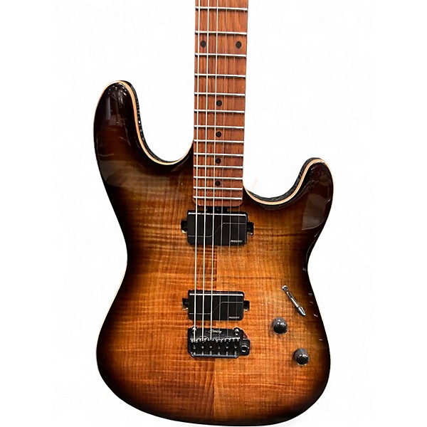Used Sterling by Music Man Sabre Cobra Burst Solid Body Electric Guitar