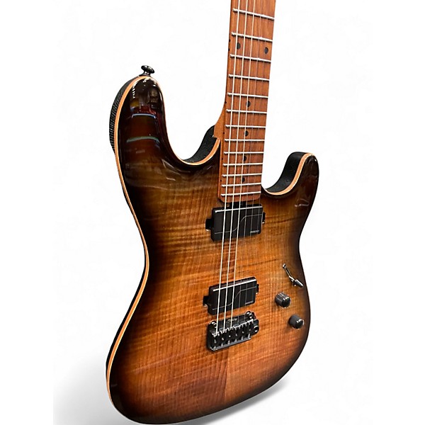 Used Sterling by Music Man Sabre Cobra Burst Solid Body Electric Guitar