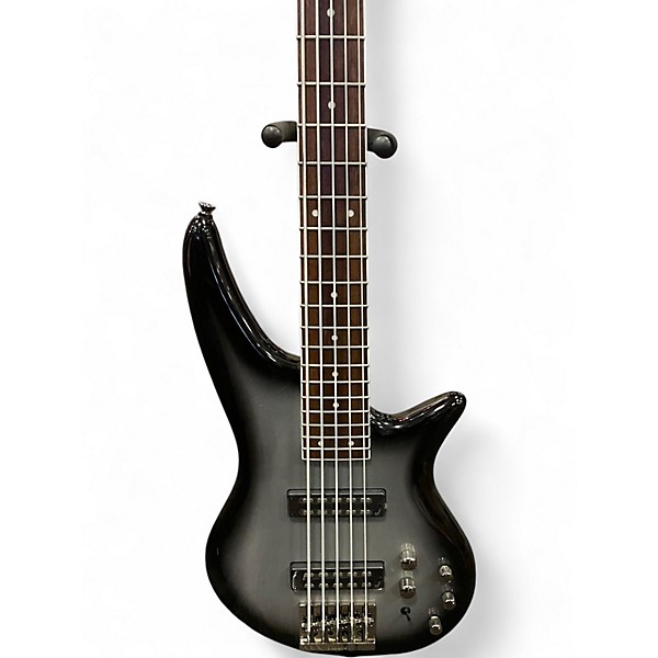 Used Jackson JS3V Concert 5 String Silverburst Electric Bass Guitar