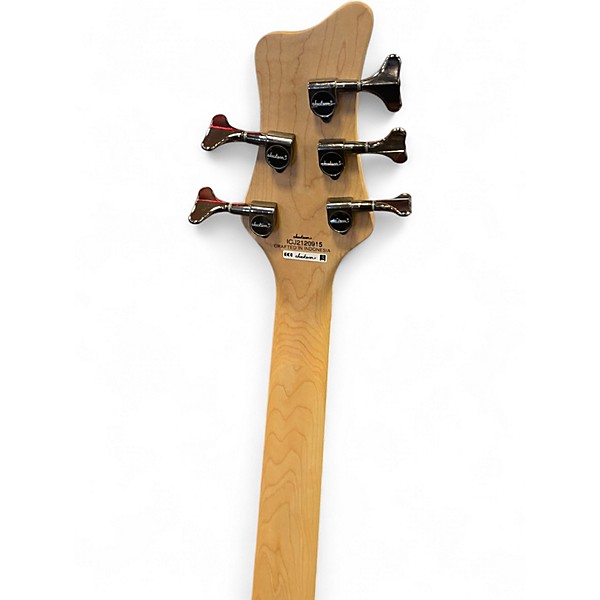 Used Jackson JS3V Concert 5 String Silverburst Electric Bass Guitar