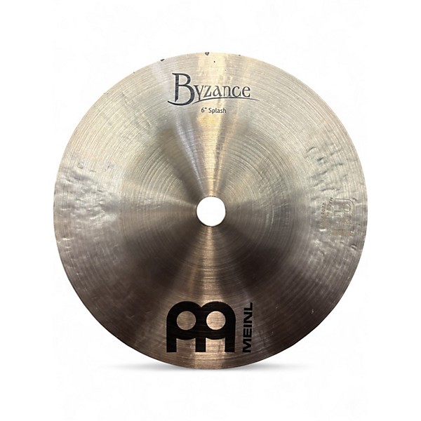 Used MEINL 6in Byzance Splash Regular Cymbal