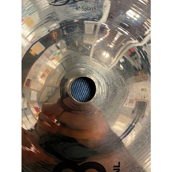 Used MEINL 6in Byzance Splash Brilliant Cymbal