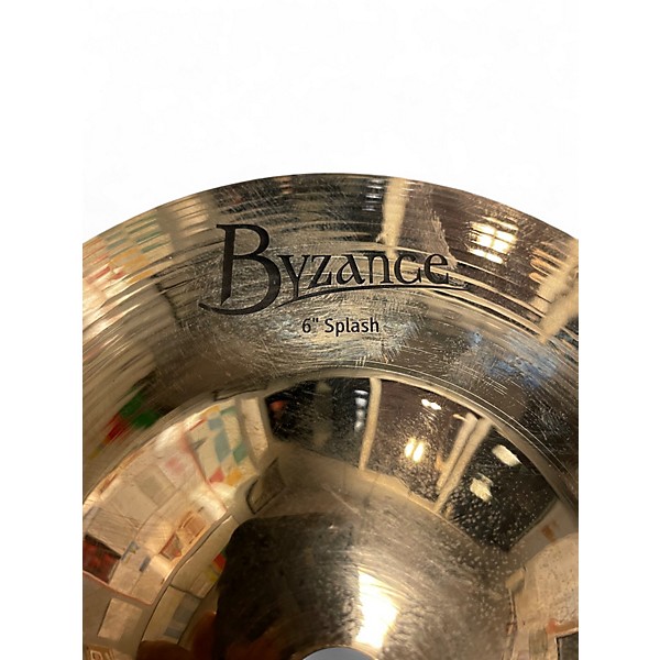 Used MEINL 6in Byzance Splash Brilliant Cymbal