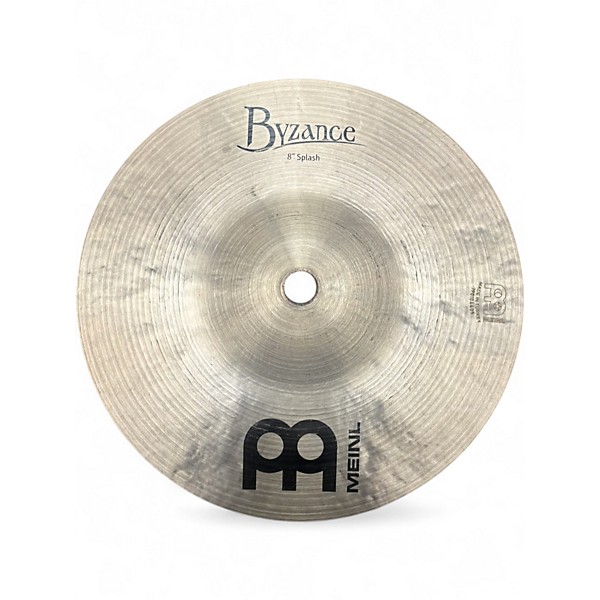 Used MEINL 8in Byzance Brilliant Finish Splash Cymbal