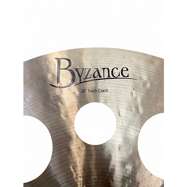 Used MEINL 18in Byzance Vintage Trash Crash Cymbal