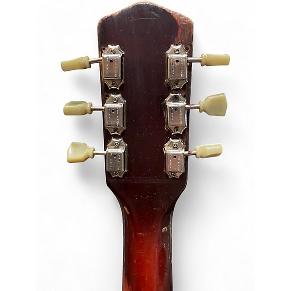 Vintage 1960s Harmony ROCKET 2 Color Sunburst Acoustic Electric Guitar