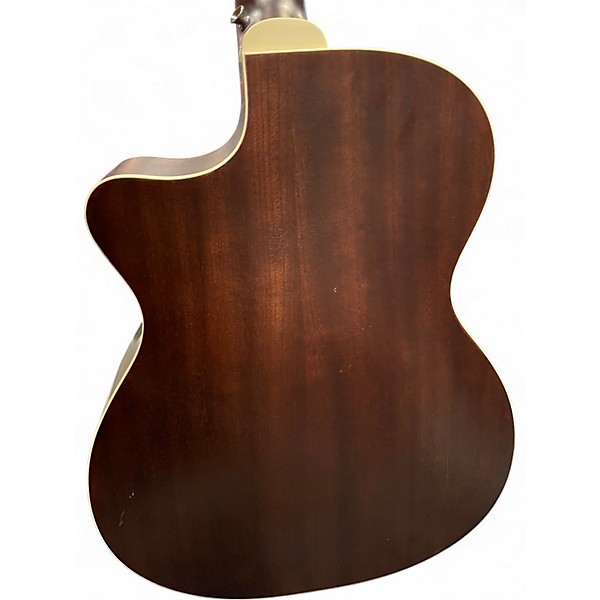 Used Guild OM-240CE Antique Burst Acoustic Guitar