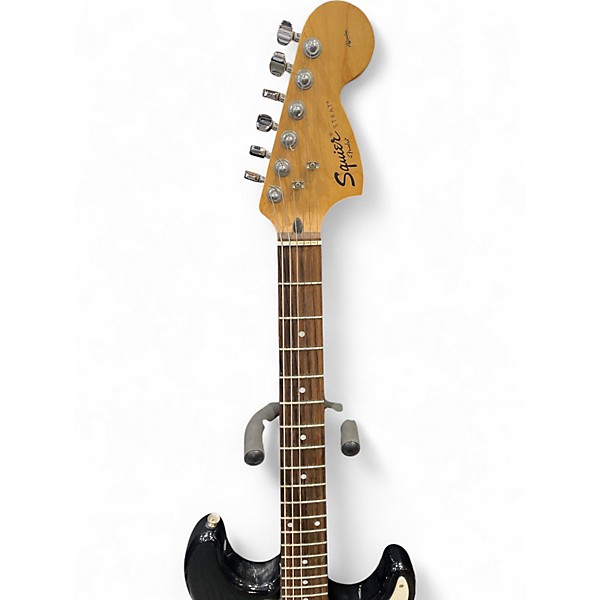Used Squier Affinity Stratocaster Black Solid Body Electric Guitar
