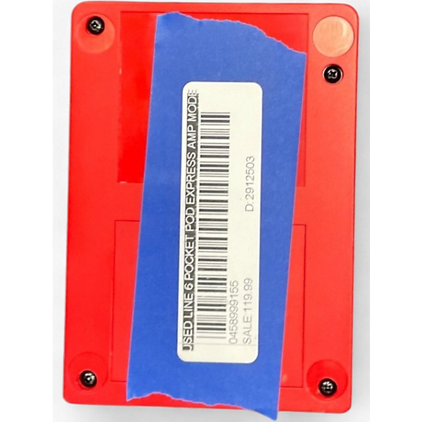 Used Line 6 Pocket Pod Express Amp Modeler Effect Processor