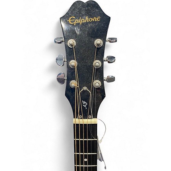 Used Epiphone AJ-210CE Natural Acoustic Electric Guitar