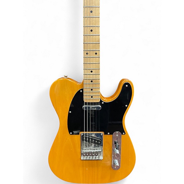 Used Squier Affinity Telecaster Natural Solid Body Electric Guitar