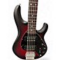 Used Sterling by Music Man Ray5 5 String HH RUBY RED BURST Electric Bass Guitar