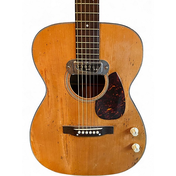 Vintage 1962 Martin 0018E Natural Acoustic Electric Guitar