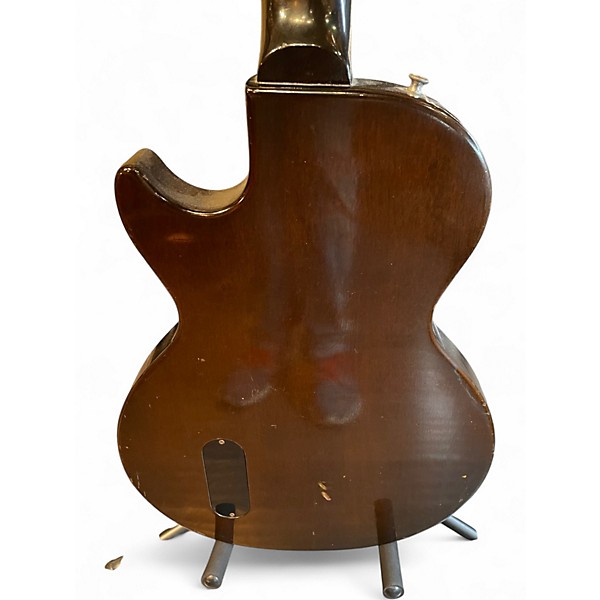 Vintage 1957 Gibson Les Paul Junior Sunburst Solid Body Electric Guitar